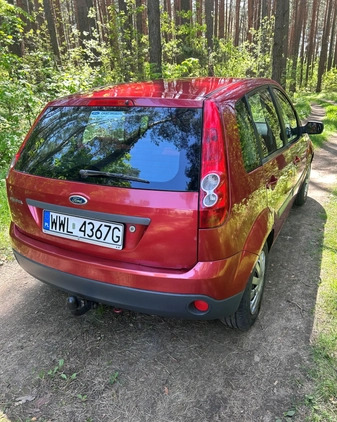 Ford Fiesta cena 10000 przebieg: 218107, rok produkcji 2006 z Kunów małe 79